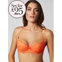 Chloe lace balconette bra