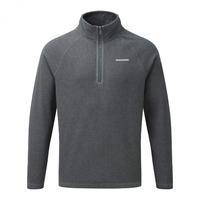 chesterfield half zip dark grey