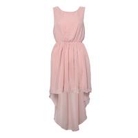Chiffon Hi Lo Chain Back Dress
