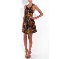 Chain Print Dress