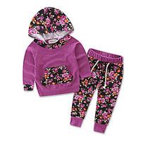 Children Baby Clothes Hoodies Girl Pants Clothing Set Girls Party Dress Movement Children\'s Clothing Suit