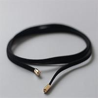 Choker Necklaces Jewelry Flannelette Single Strand Ribbons Crossover Punk Hip-Hop Cute Style Fashion Black Brown Jewelry Daily Casual 1pc
