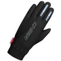 chiba thermofleece touch all round gloves black medium