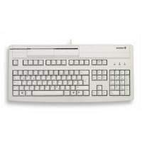 Cherry MultiBoard G81-8000 PS/2 Keyboard (Light Grey) 1+2+3 (MCR Tracks) 0 x Barcode Decoder Interfaces