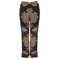 Chiffon Print Trousers