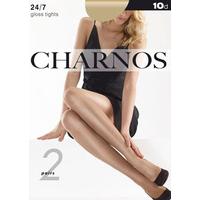 charnos 247 sheer gloss tights 2 pair pack