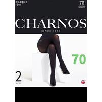 Charnos Opaque 70 Denier Matt Tights 2 Pair Pack
