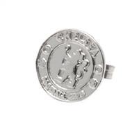 Chelsea F.C. Sterling Silver Stud Earring