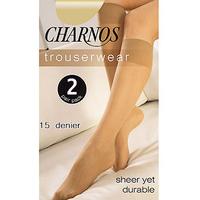 charnos sheer knee highs 2 pair pack