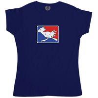 chocobo sports logo womens t shirt