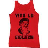 Charles Darwin Women\'s Vest - Viva La Evolution