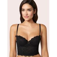 Chloe lace longline bra