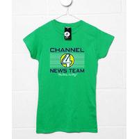 channel 4 news team womens t shirt inspired by anchorman