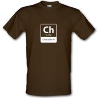 Chocolate Pi male t-shirt.