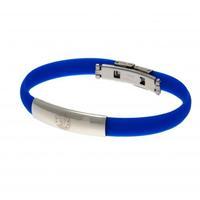 chelsea fc colour silicone bracelet