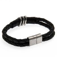 Chelsea F.C. Leather Bracelet