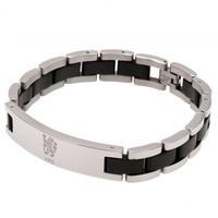 Chelsea F.C. Black Inlay Bracelet