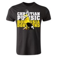 Christian Pulisic Borussia Dortmund Player T-Shirt (Black) - Kids