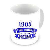 chelsea birth of football mug