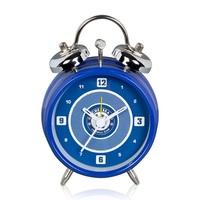 chelsea bullseye mini bell alarm clock blue