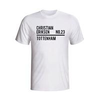 Christian Eriksen Tottenham Squad T-shirt (white)