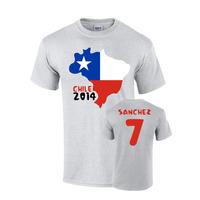 Chile 2014 Country Flag T-shirt ...