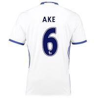 Chelsea Third Shirt 16-17 with Ake 6 printing, White