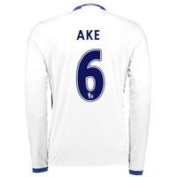 chelsea third shirt 16 17 long sleeve with ake 6 printing white