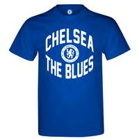 chelsea mens royal t shirt s