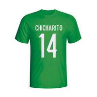 chicharito mexico hero t shirt green kids