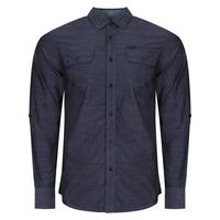 Chambray Shirt in Indigo Slub - Dissident