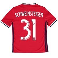 Chicago Fire Home Shirt 2016-17 - Kids with Schweinsteiger 31 printing, Red