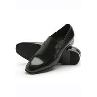 Cheney Black Loafer Calf Leather With Rubber Sole