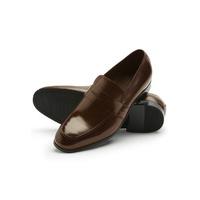 Cheney Brown Loafer Calf Leather With Rubber Sole