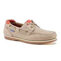 churchill made in britain lace up boat shoes