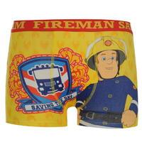 Character Fireman Sam Single Boxer Shorts Infant