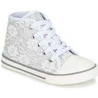 Chicco CREMINA girls\'s Children\'s Shoes (High-top Trainers) in Silver