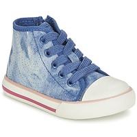 Chicco CLAMOUR girls\'s Children\'s Shoes (High-top Trainers) in blue