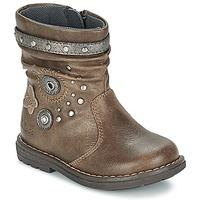 Chicco CLARINE girls\'s Children\'s Mid Boots in brown