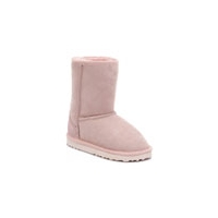 Childrens Classic Sheepskin Boots Baby Pink UK Size 1