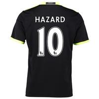 chelsea away shirt 16 17 with hazard 10 printing black