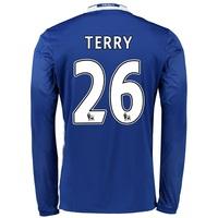 Chelsea Home Shirt 2016-17 - Long Sleeve with Terry 26 printing, Blue