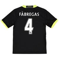 Chelsea Away Shirt 16-17 - Kids with Fàbregas 4 printing, Black