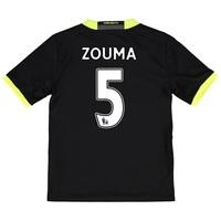 Chelsea Away Shirt 16-17 - Kids with ZOUMA 5 printing, Black