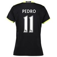 chelsea away shirt 16 17 womens with pedro 11 printing black