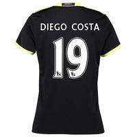 chelsea away shirt 16 17 womens with diego costa 19 printing black