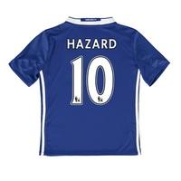 chelsea home shirt 2016 17 kids with hazard 10 printing blue