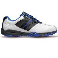 Chev Comfort Shoes - White/Black/Blue