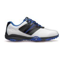 Chev Comfort Golf Shoes - White/Blue/Black