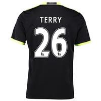 chelsea away shirt 16 17 with terry 26 printing black